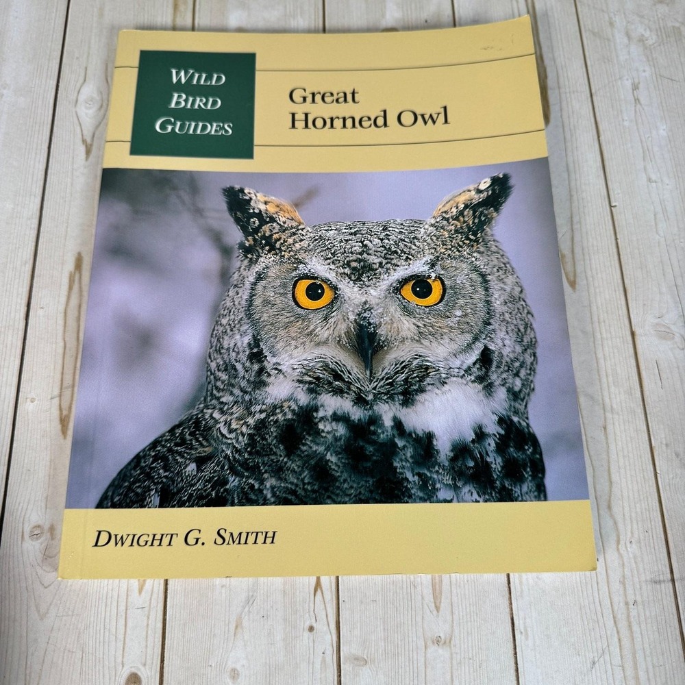 Great‎ Horned Owl Dwight G Smith 2002 First Edition Softcover Stackpole Bird